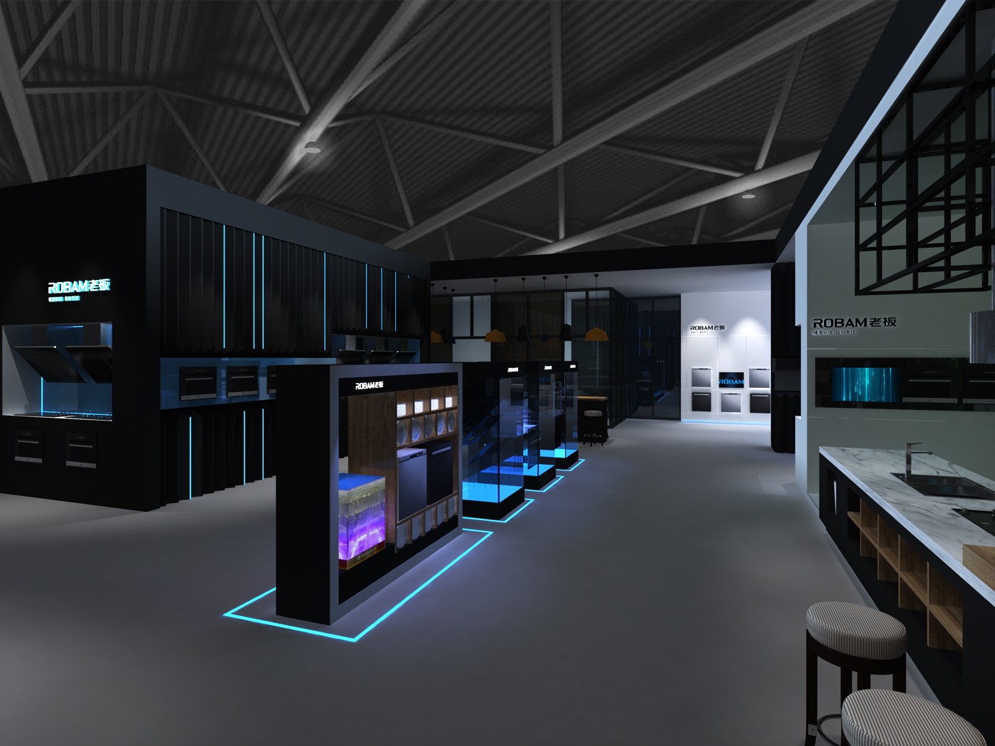 老板電器展臺(tái)案例