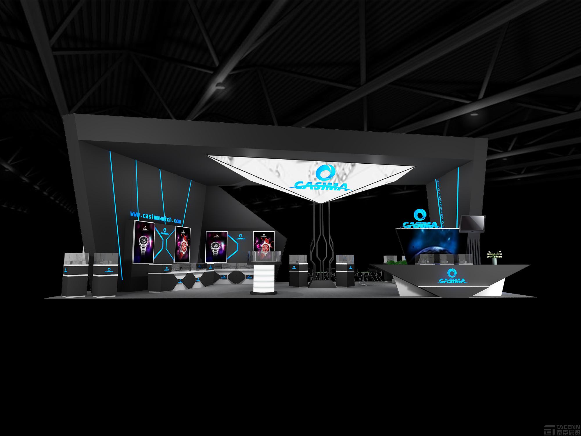 卡斯曼(CASIMA)腕表展臺(tái)設(shè)計(jì)案例