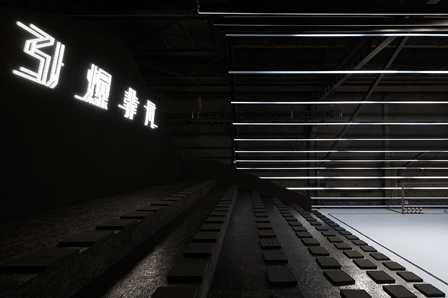 2018耐克室內(nèi)展臺設(shè)計方案