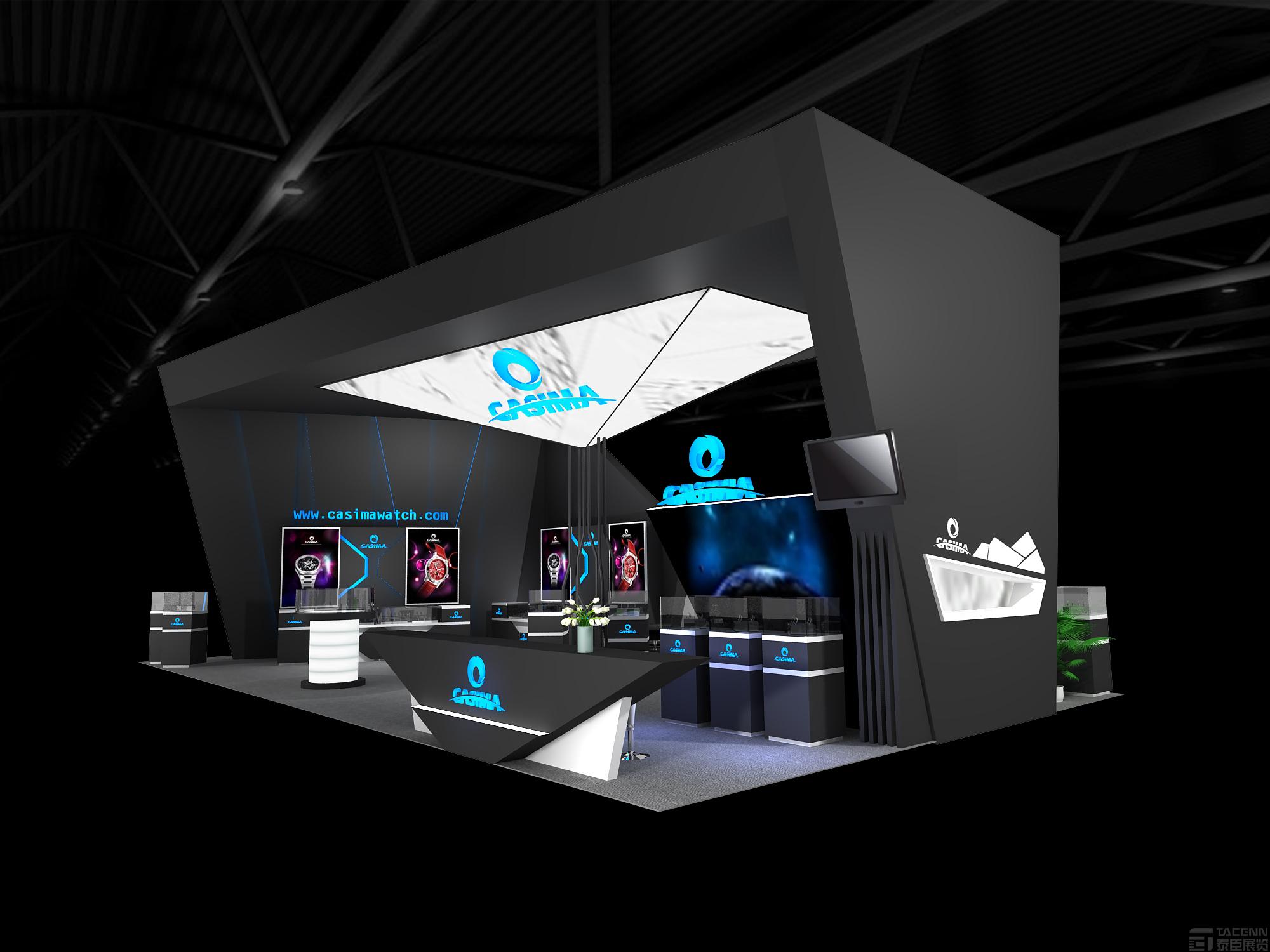 卡斯曼(CASIMA)腕表展臺(tái)設(shè)計(jì)案例