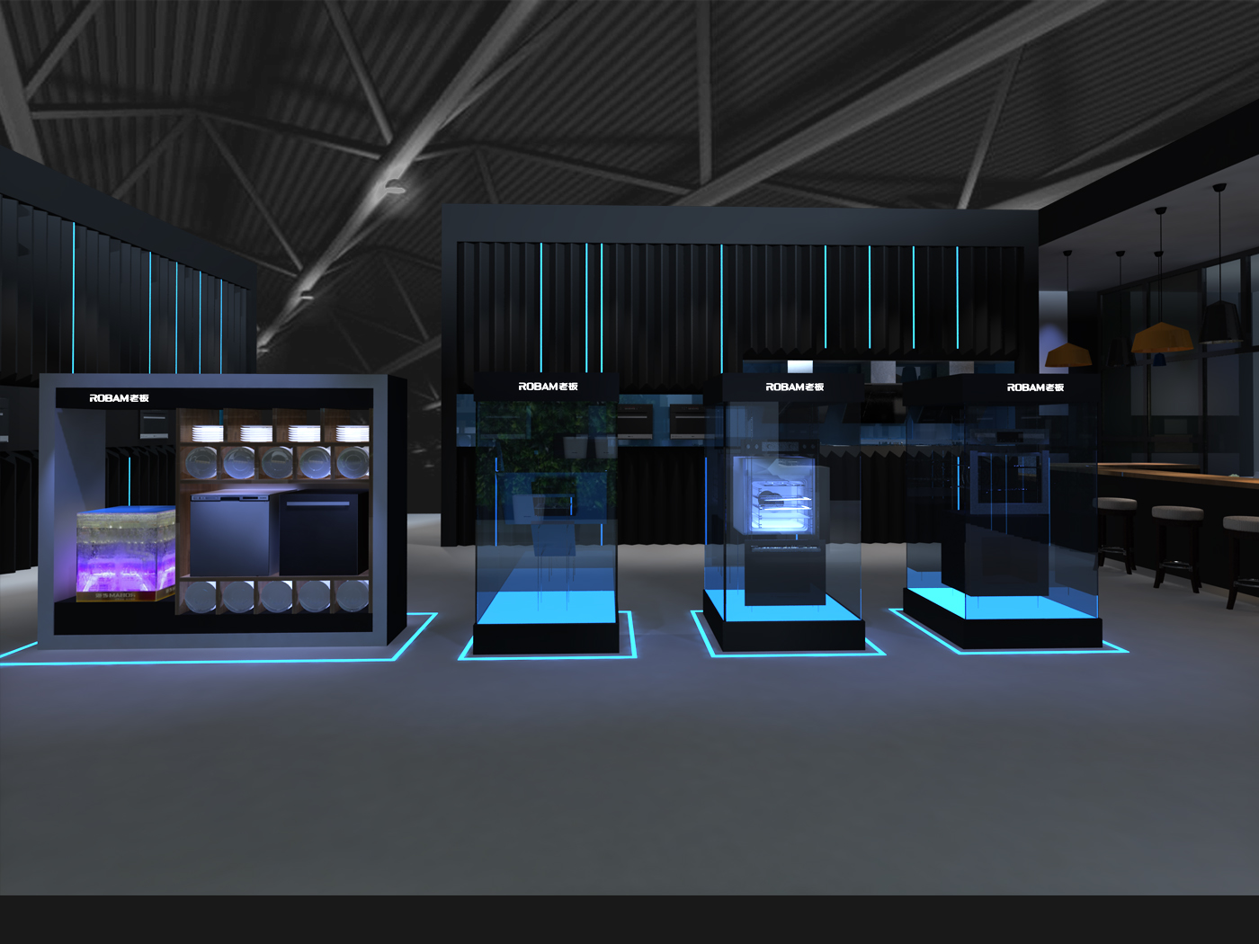 老板電器展臺(tái)案例