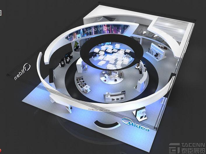 美的展臺設(shè)計方案